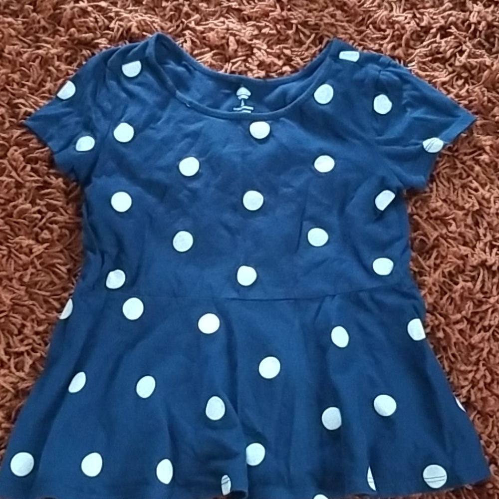 Girls' Peplum Top